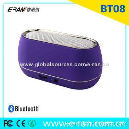 ER-BT08 Portable Mini Speaker, Suitable for Promotional Gifts in 2014, Made of Plastic Material